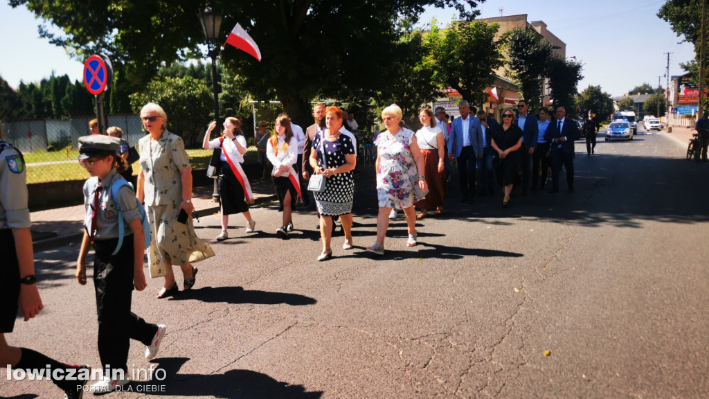 Uroczystości patriotyczne pod pomnikiem Piłsudskiego