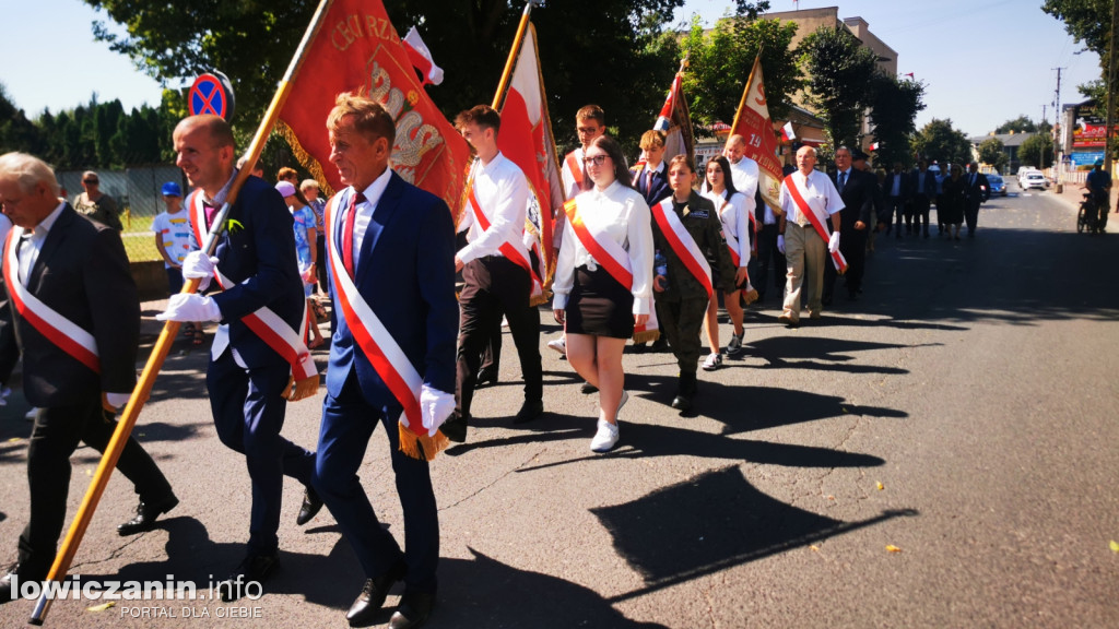Uroczystości patriotyczne pod pomnikiem Piłsudskiego