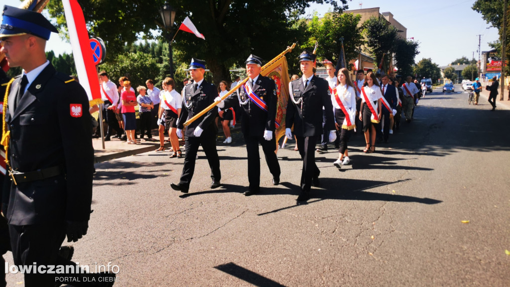 Uroczystości patriotyczne pod pomnikiem Piłsudskiego
