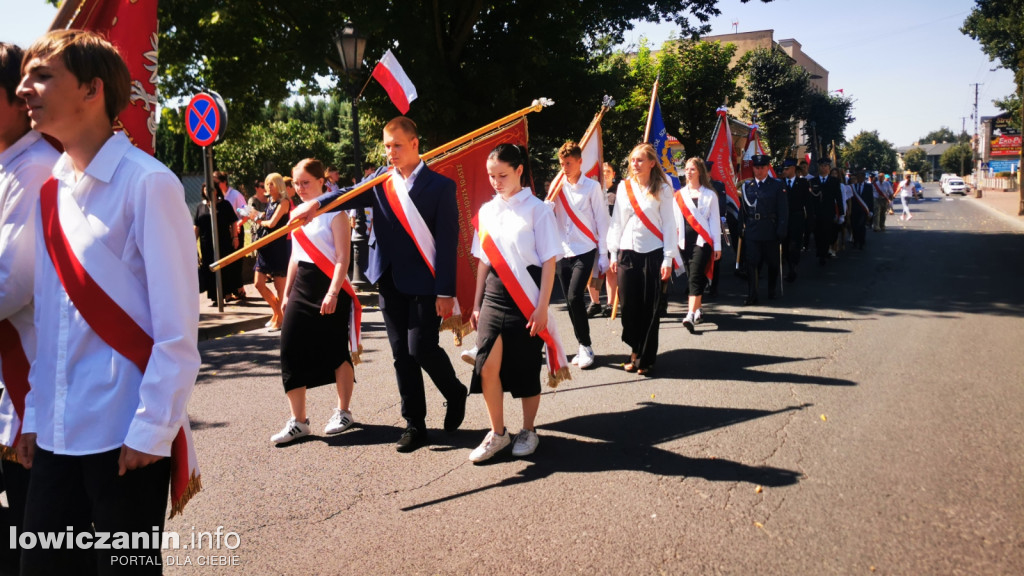 Uroczystości patriotyczne pod pomnikiem Piłsudskiego