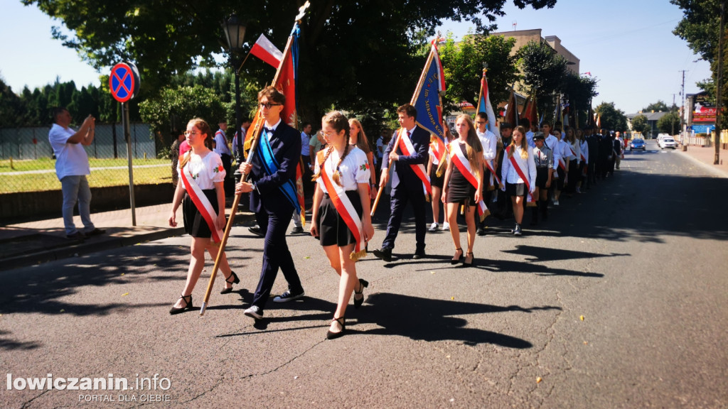 Uroczystości patriotyczne pod pomnikiem Piłsudskiego
