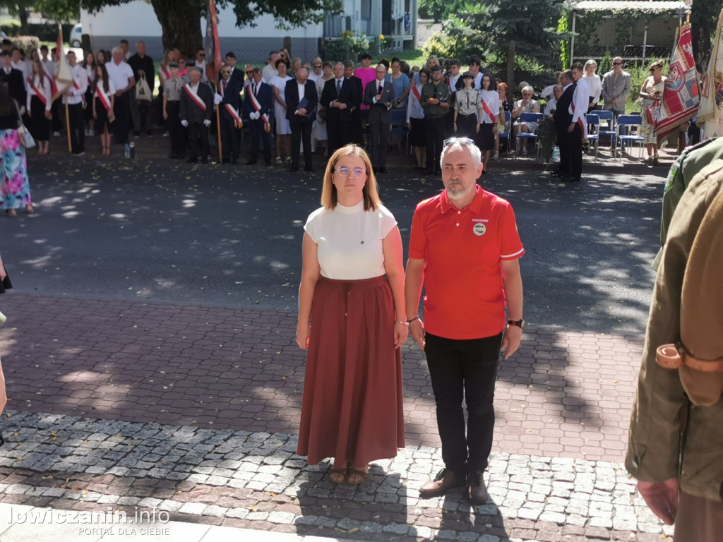 Uroczystości patriotyczne pod pomnikiem Piłsudskiego