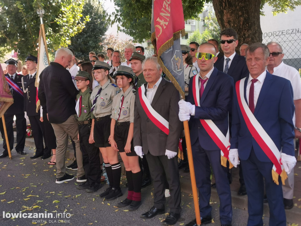 Uroczystości patriotyczne pod pomnikiem Piłsudskiego