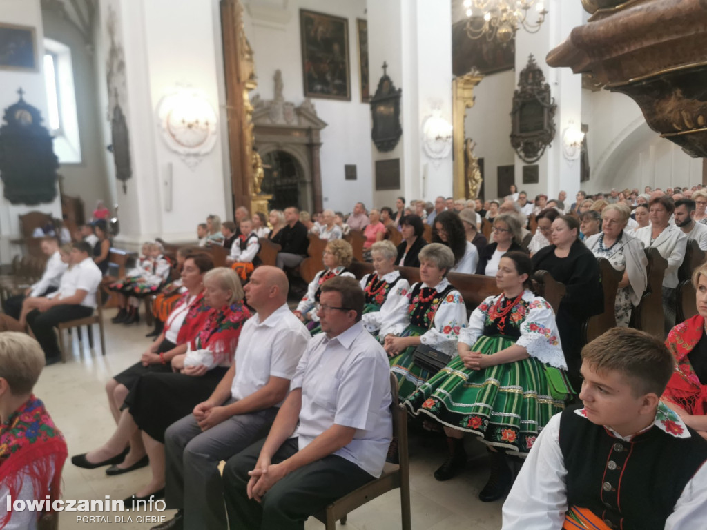 Dożynki w parafii katedralnej