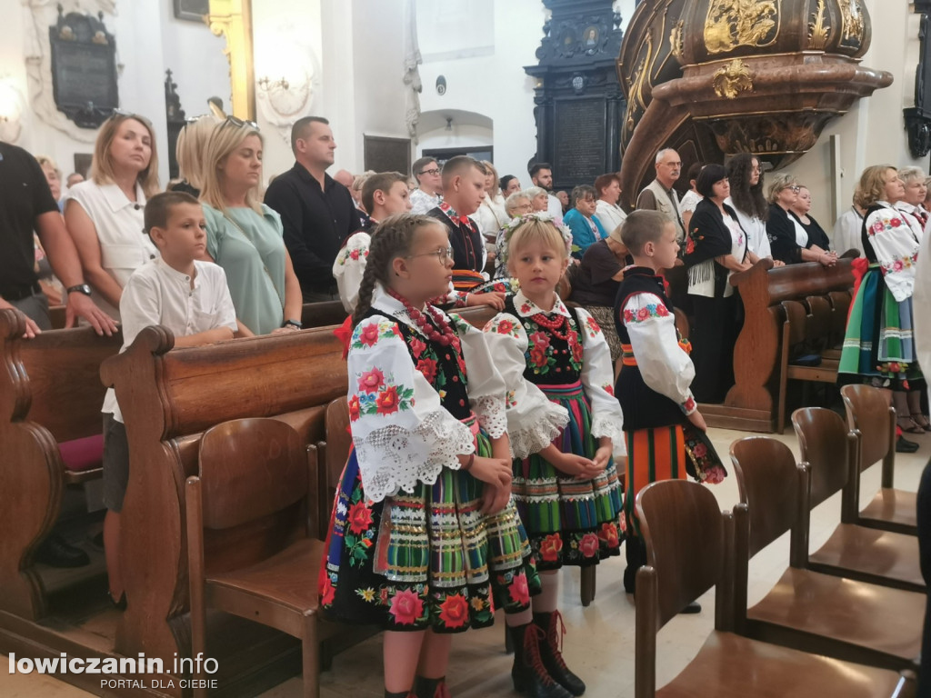 Dożynki w parafii katedralnej