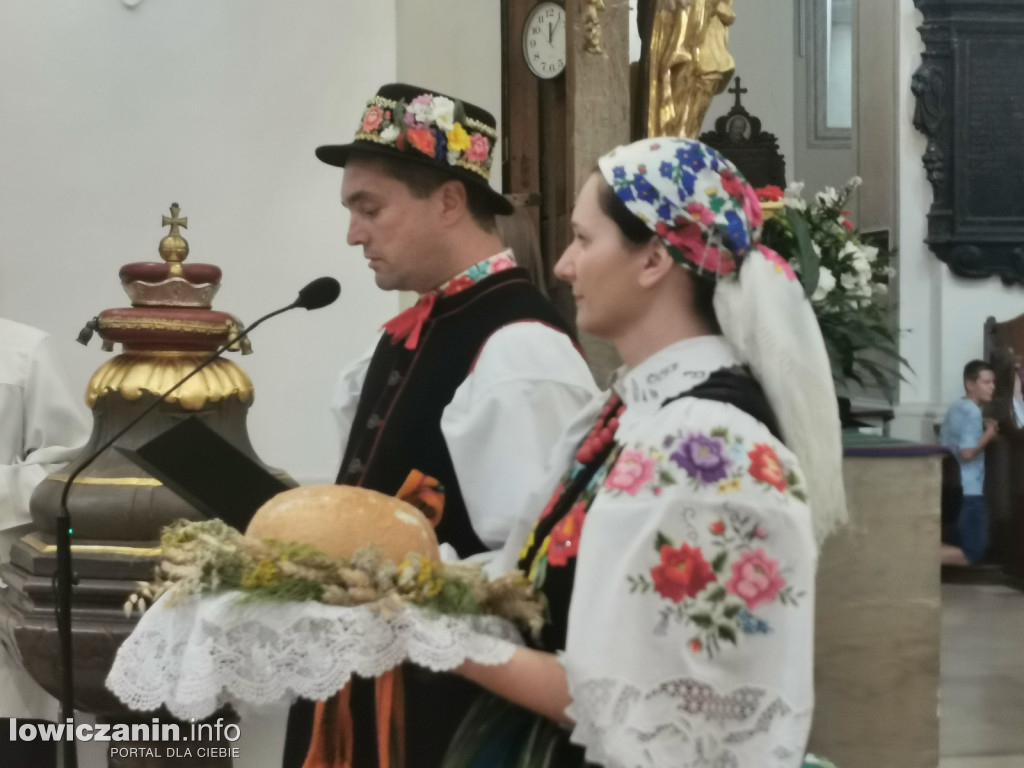 Dożynki w parafii katedralnej