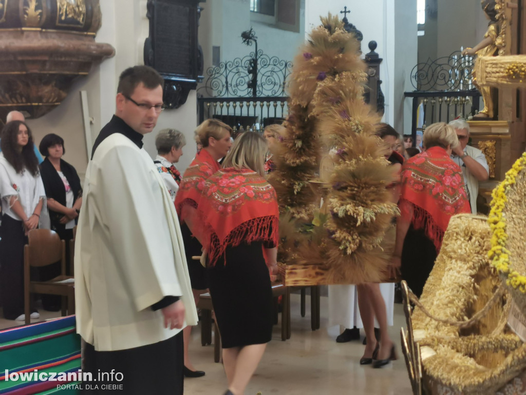 Dożynki w parafii katedralnej