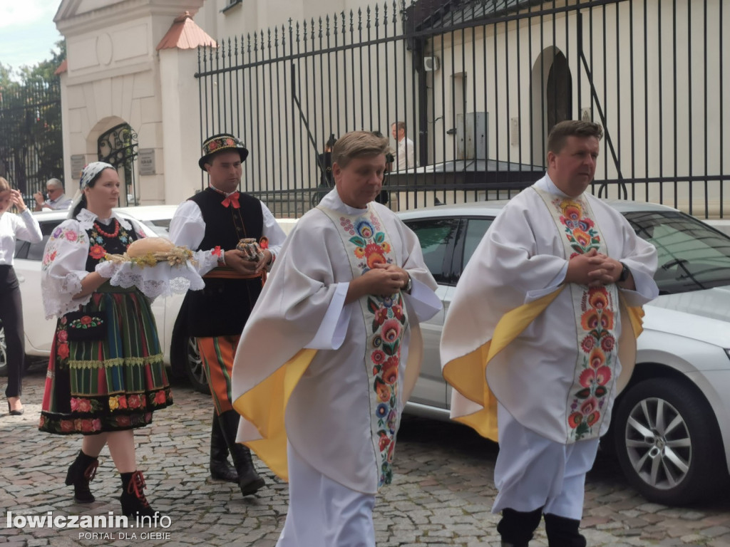 Dożynki w parafii katedralnej