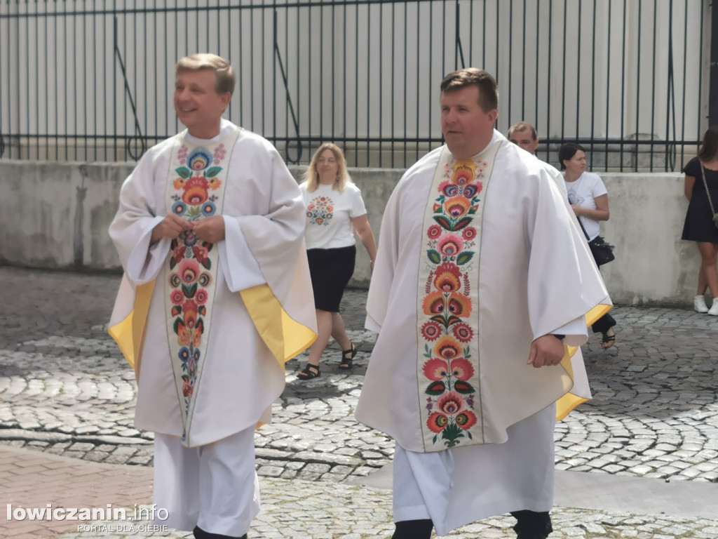 Dożynki w parafii katedralnej