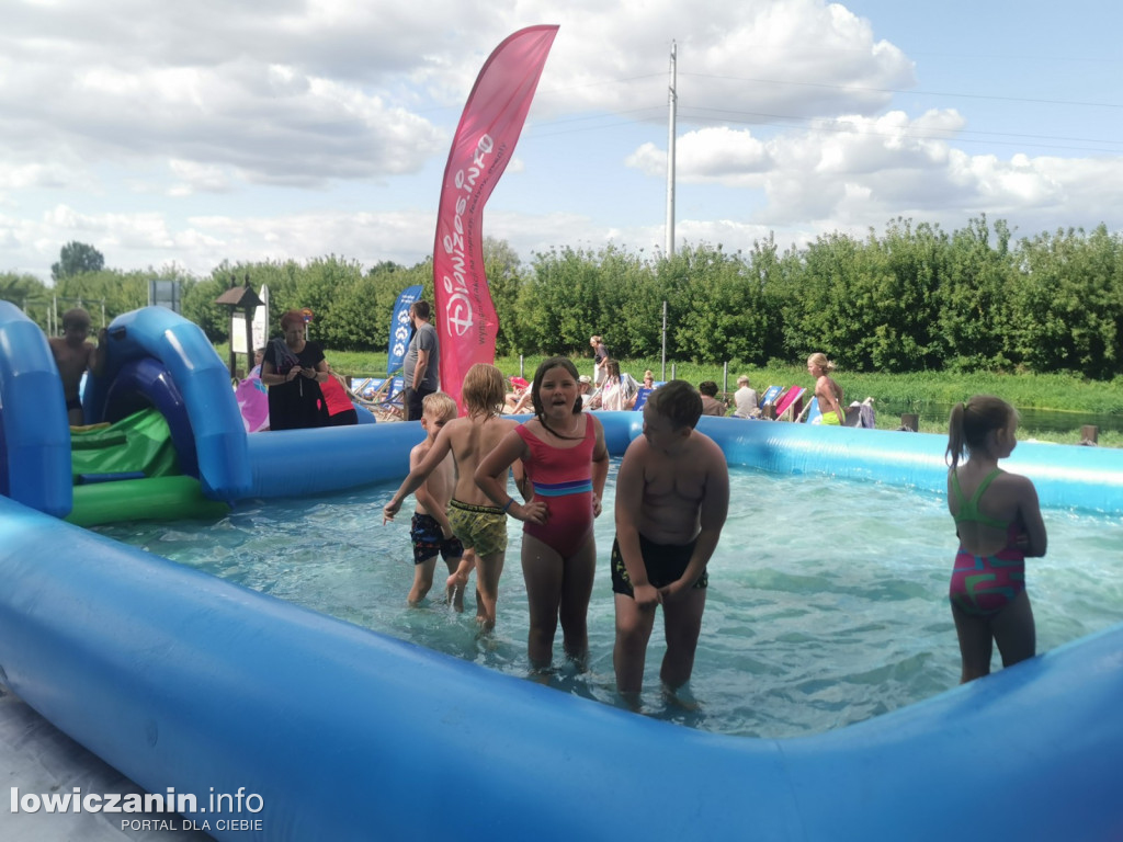 Strefa Summer na łowickiej plaży