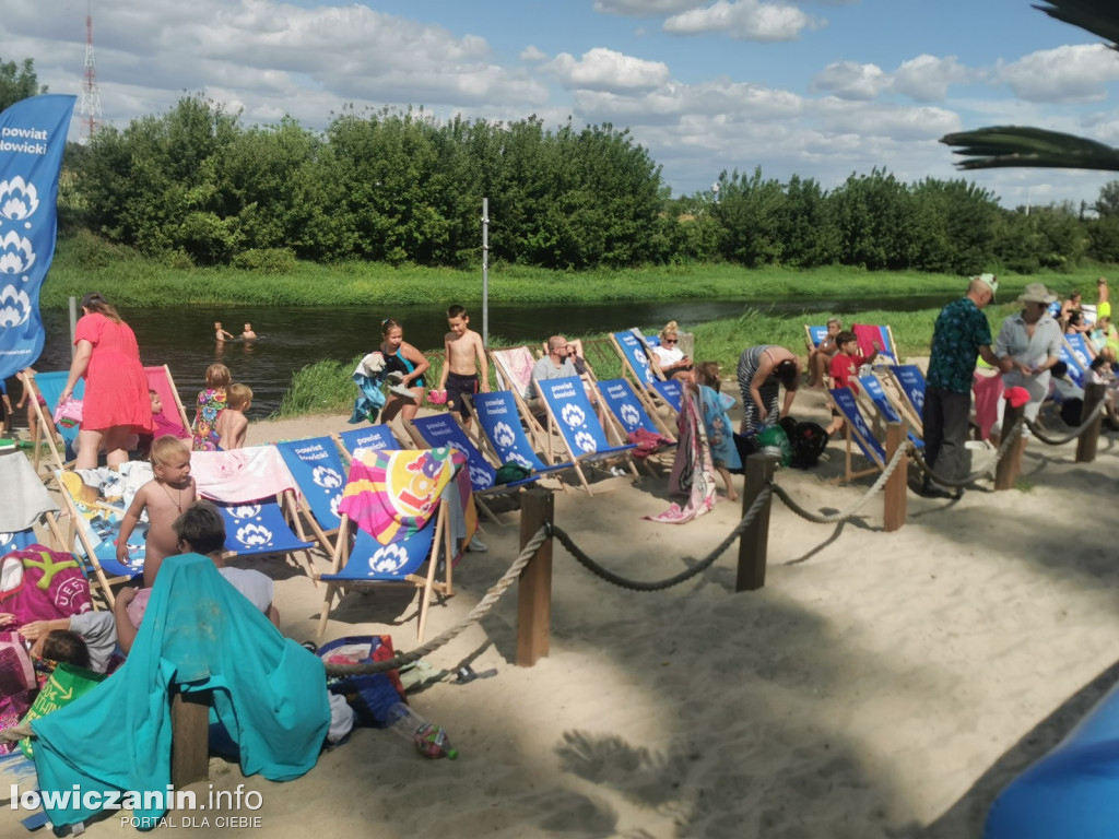 Strefa Summer na łowickiej plaży