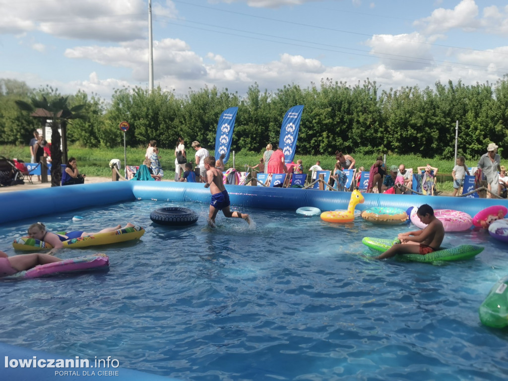 Strefa Summer na łowickiej plaży