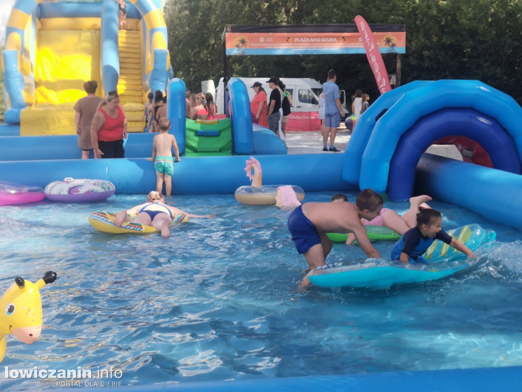 Strefa Summer na łowickiej plaży