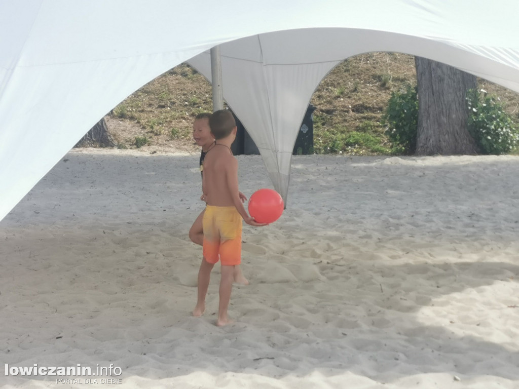 Strefa Summer na łowickiej plaży