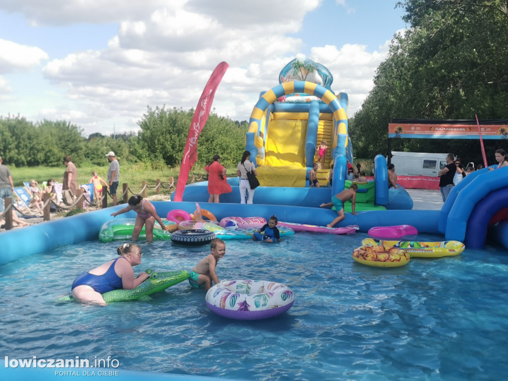 Strefa Summer na łowickiej plaży