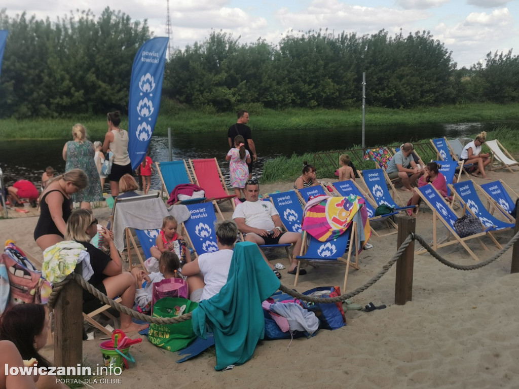 Strefa Summer na łowickiej plaży