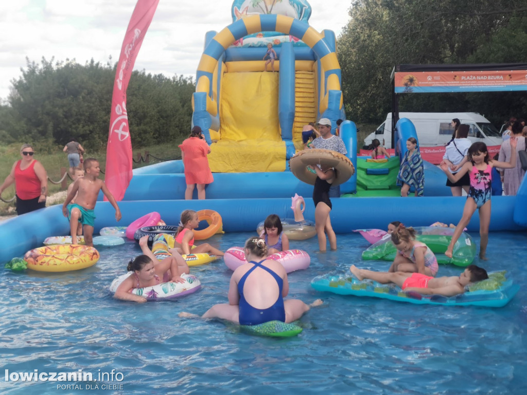 Strefa Summer na łowickiej plaży