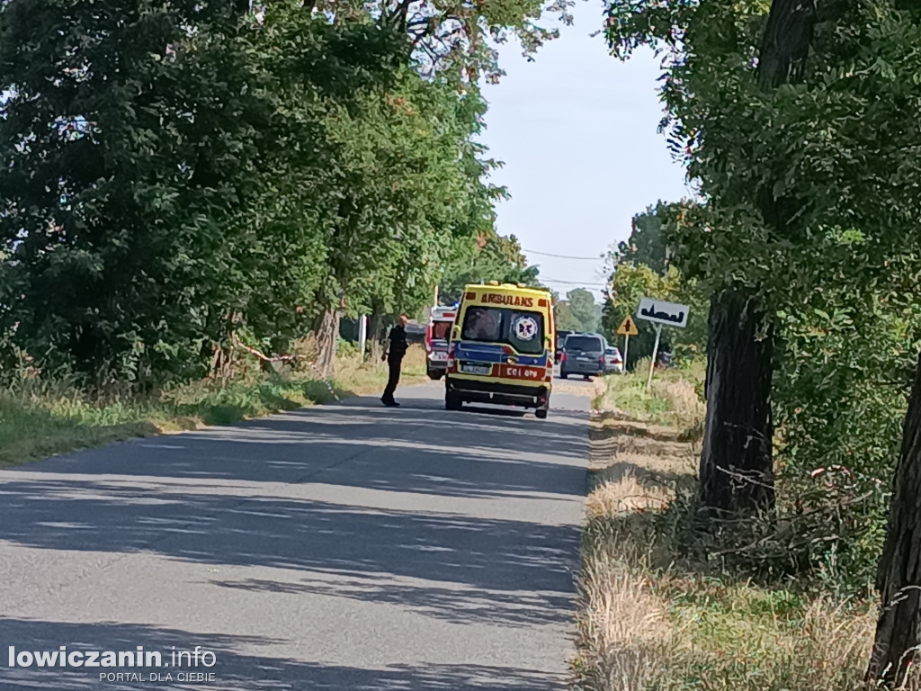 Wypadek w Zdunach