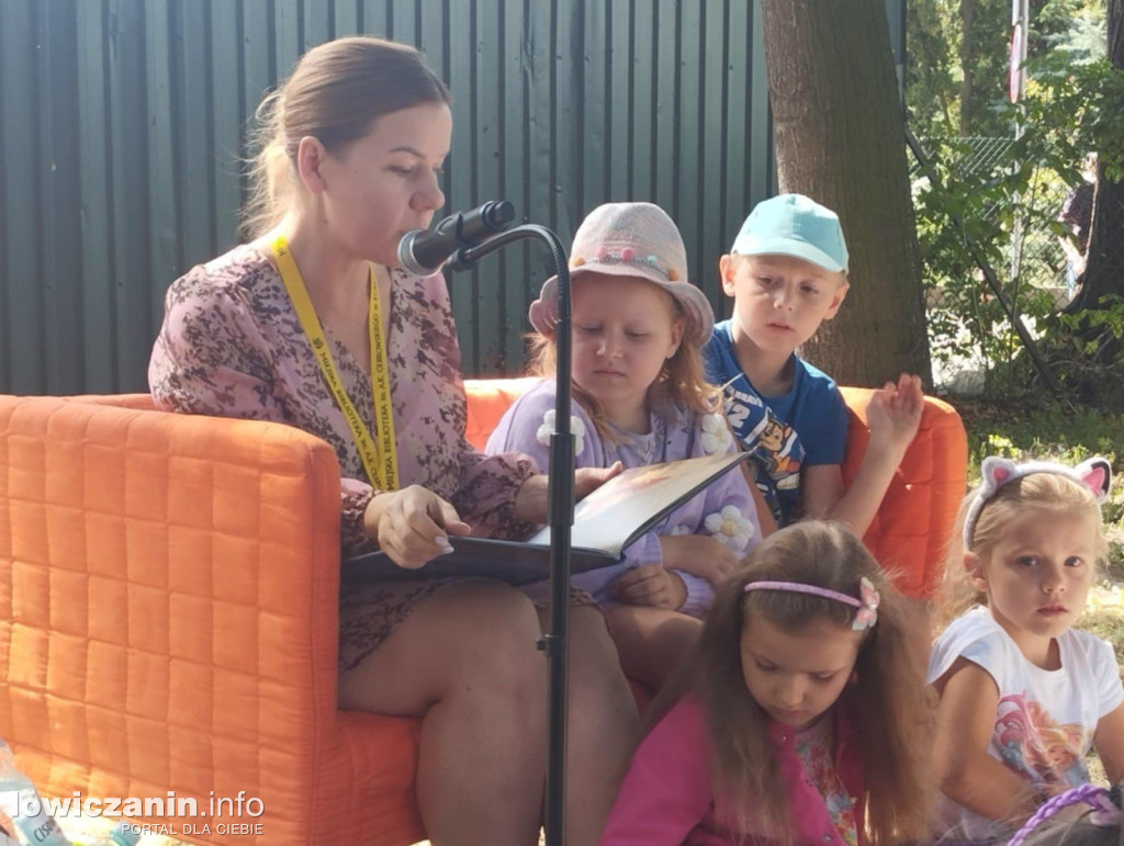 Wakacje z Miejską Biblioteką w plenerze