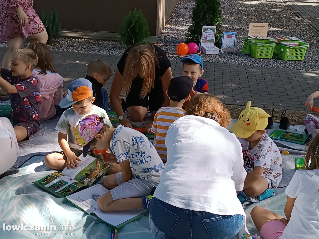 Wakacje z Miejską Biblioteką w plenerze