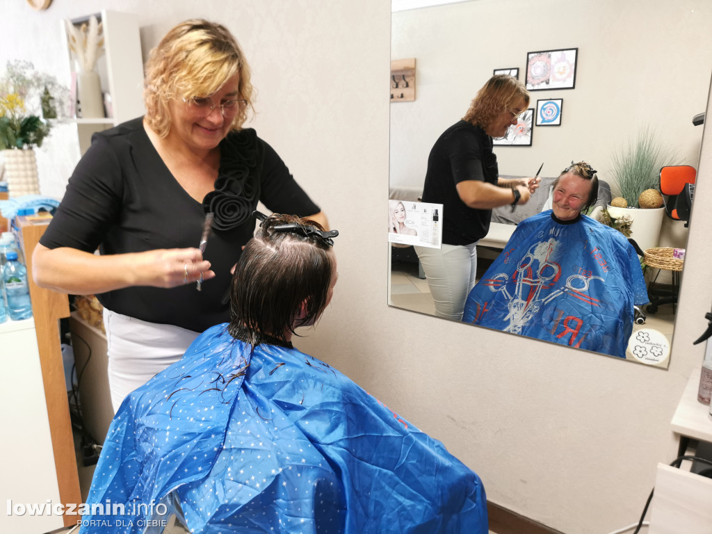 Akcja charytatywna w salonie Przystań Piękna w Łowiczu