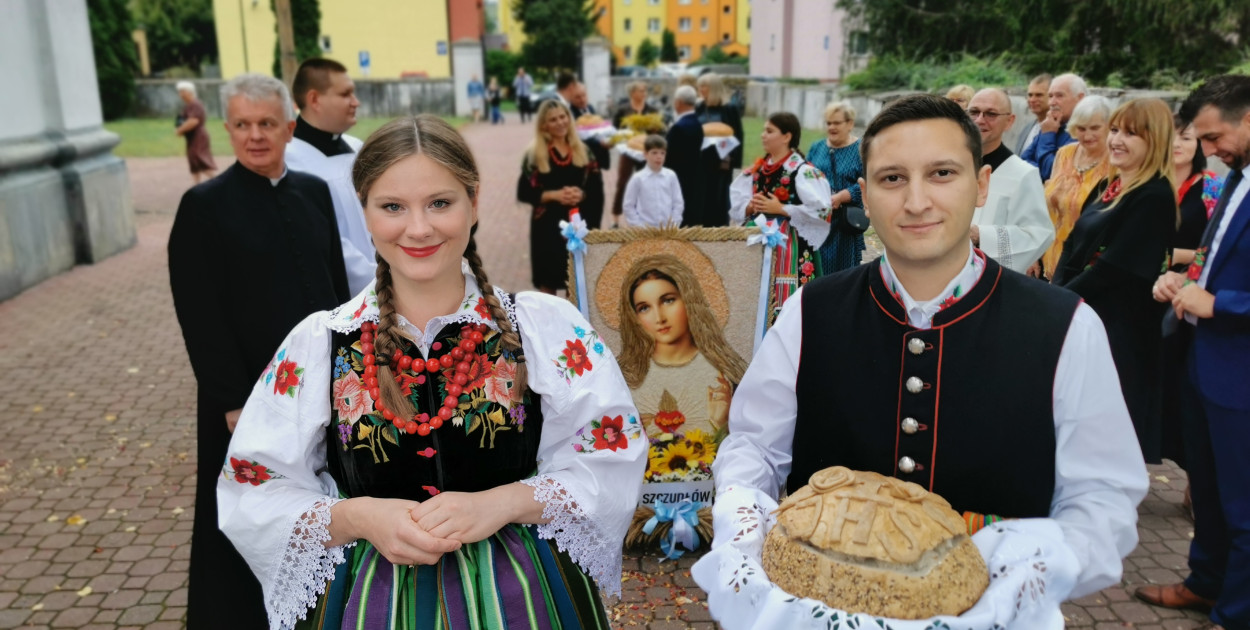 Dożynki w parafii pw. Świętego Ducha w Łowiczu
