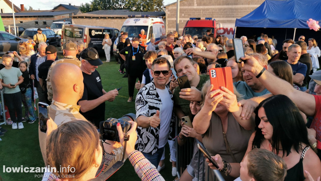 Zenek Martyniuk zaśpiewał i spotkał się z publicznoscią