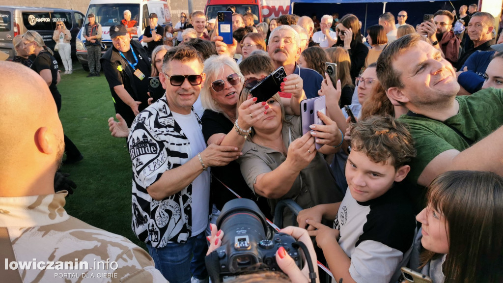 Zenek Martyniuk zaśpiewał i spotkał się z publicznoscią