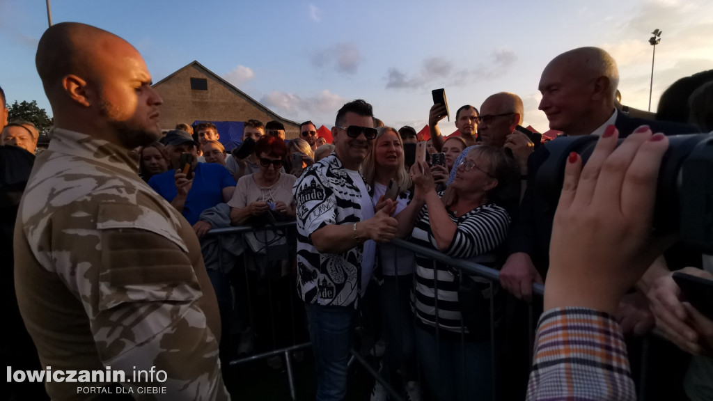 Zenek Martyniuk zaśpiewał i spotkał się z publicznoscią