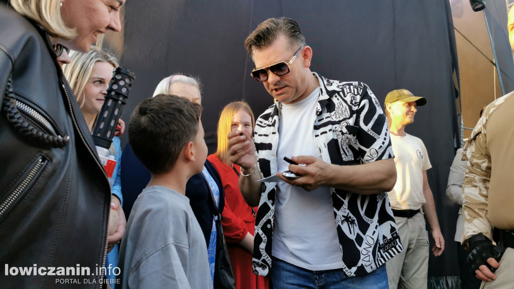 Zenek Martyniuk zaśpiewał i spotkał się z publicznoscią