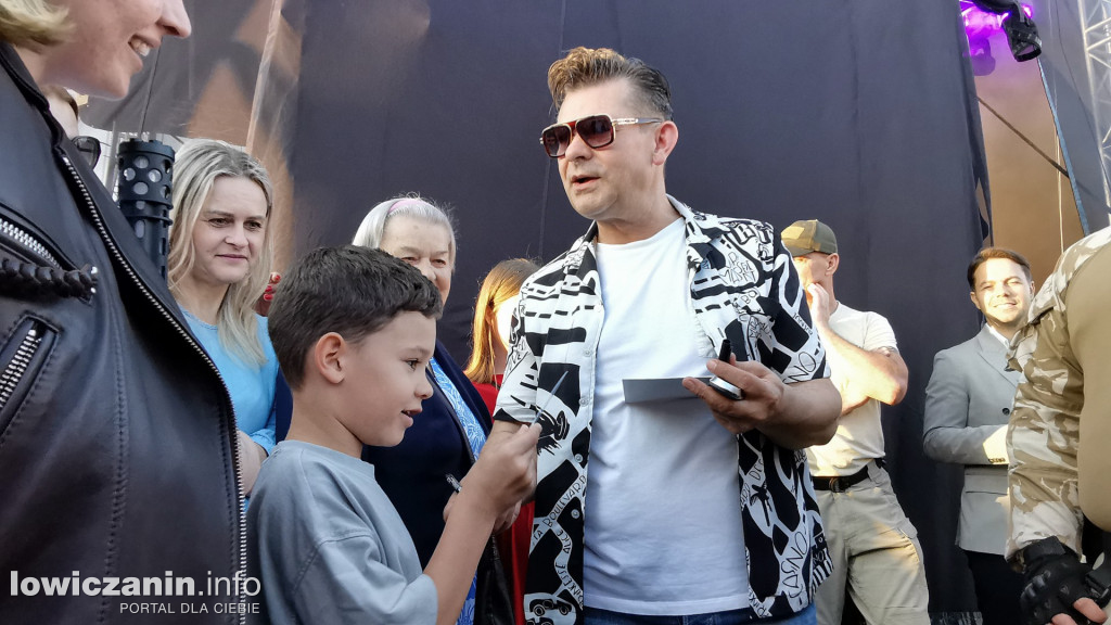 Zenek Martyniuk zaśpiewał i spotkał się z publicznoscią
