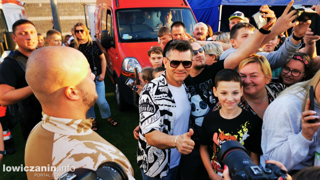 Zenek Martyniuk zaśpiewał i spotkał się z publicznoscią
