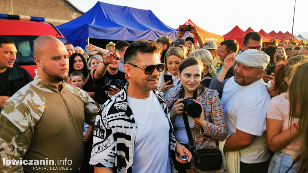 Zenek Martyniuk zaśpiewał i spotkał się z publicznoscią