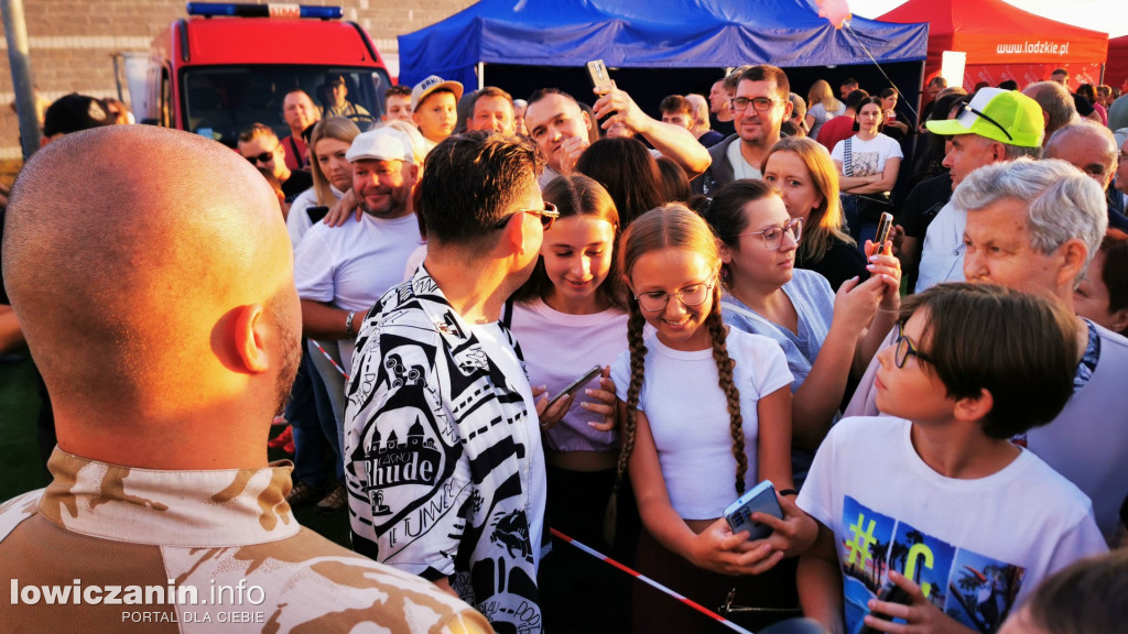 Zenek Martyniuk zaśpiewał i spotkał się z publicznoscią