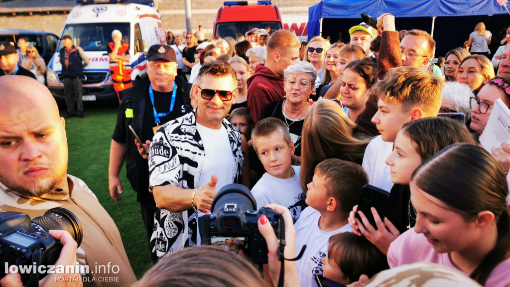 Zenek Martyniuk zaśpiewał i spotkał się z publicznoscią