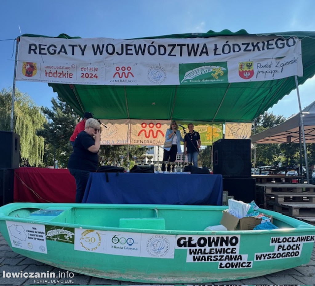 Żeglarskie emocje w Głownie