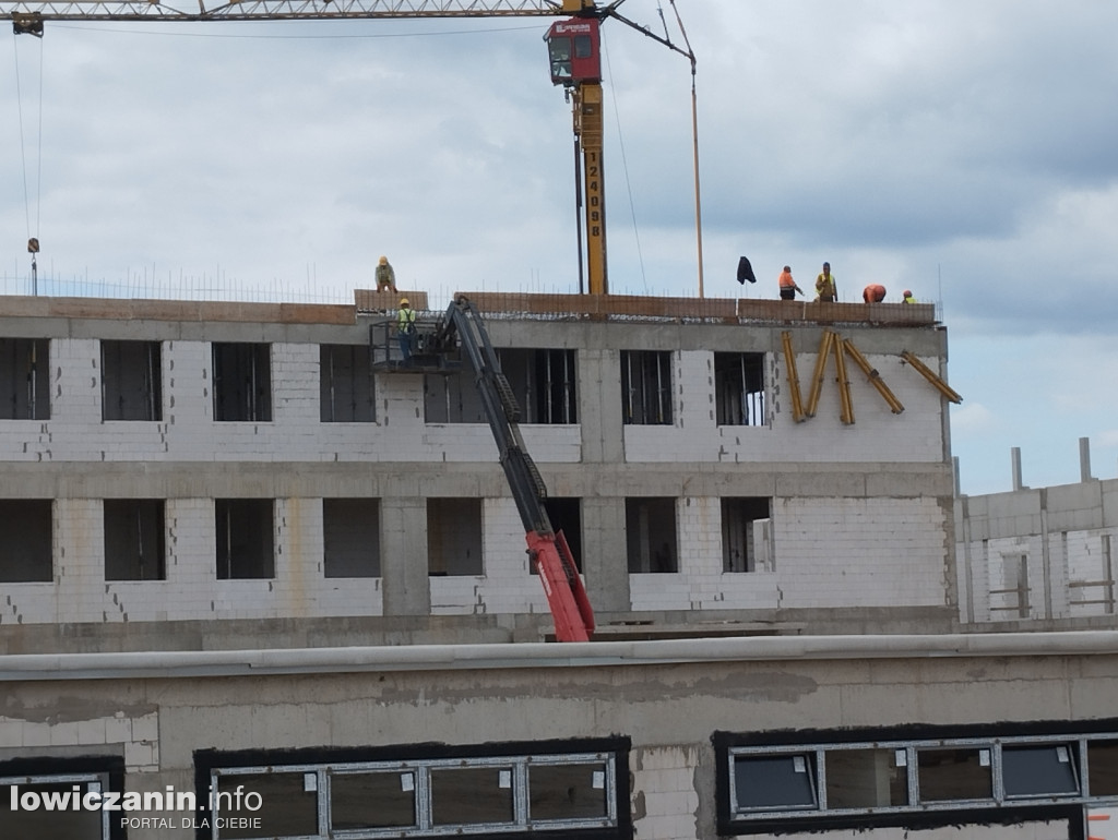 Stryków. Jak wygląda budowa CRS po ponad roku?