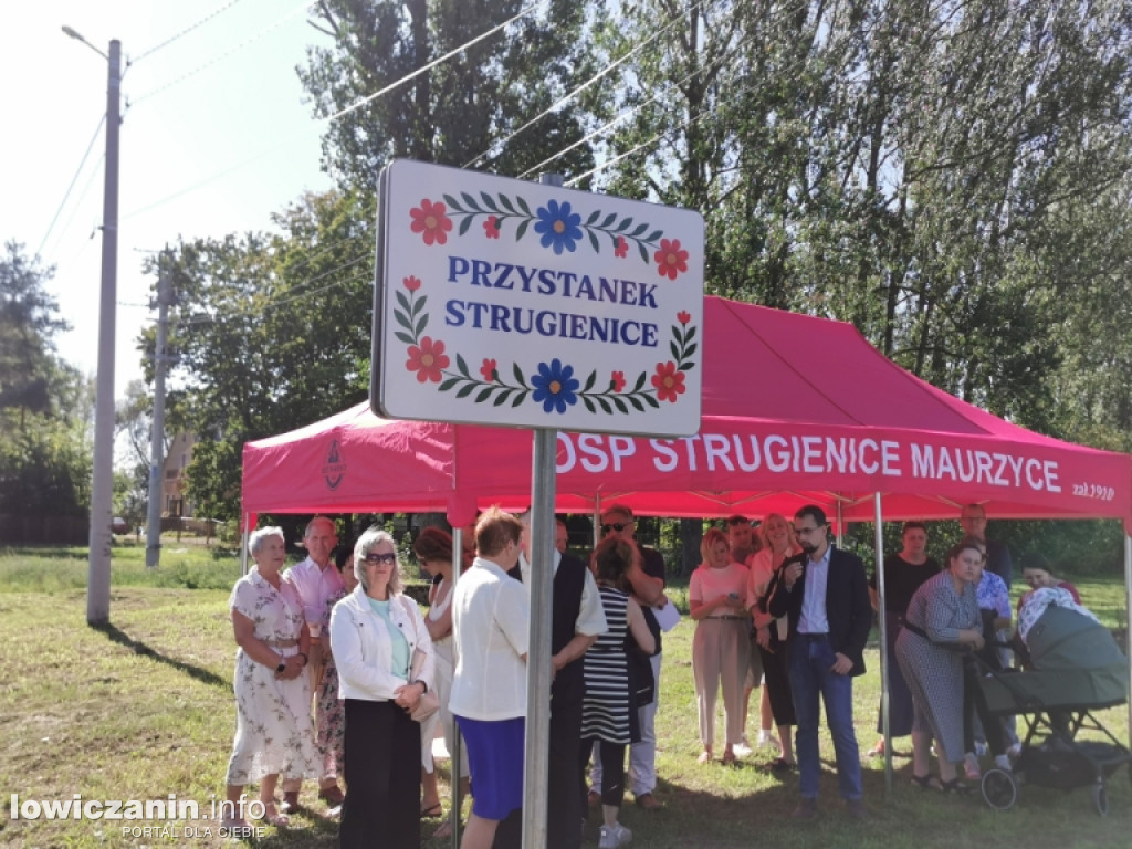 Otwarcie przystanku w Strugienicach