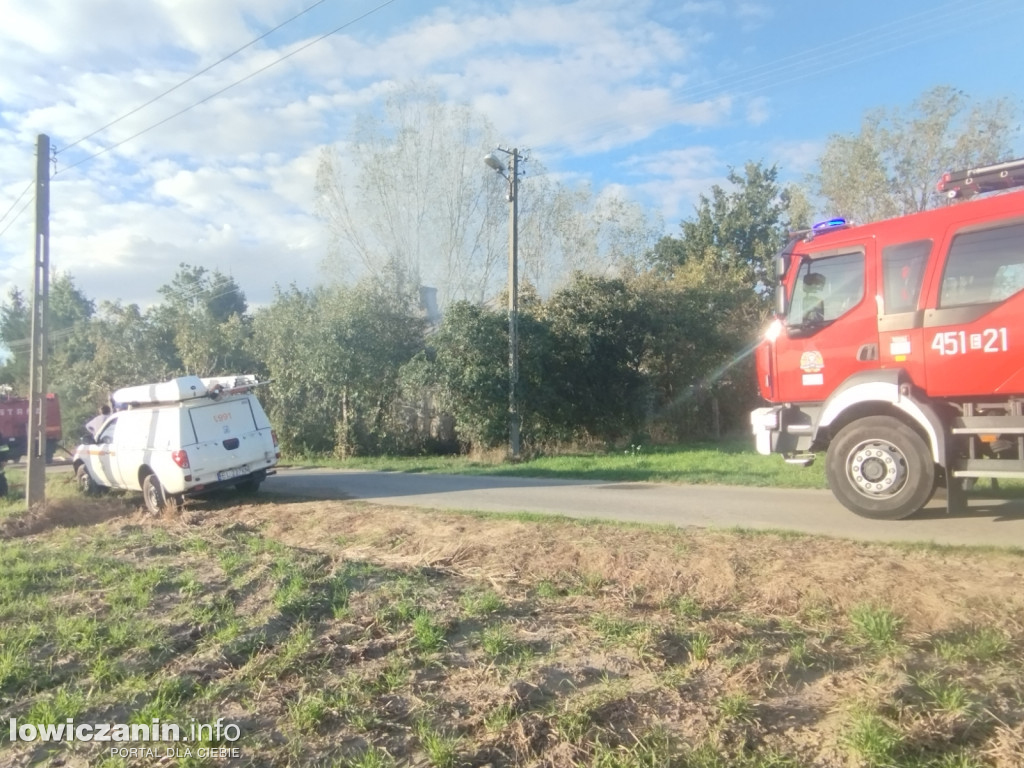 Pożar pustostanu w Świeryżu II