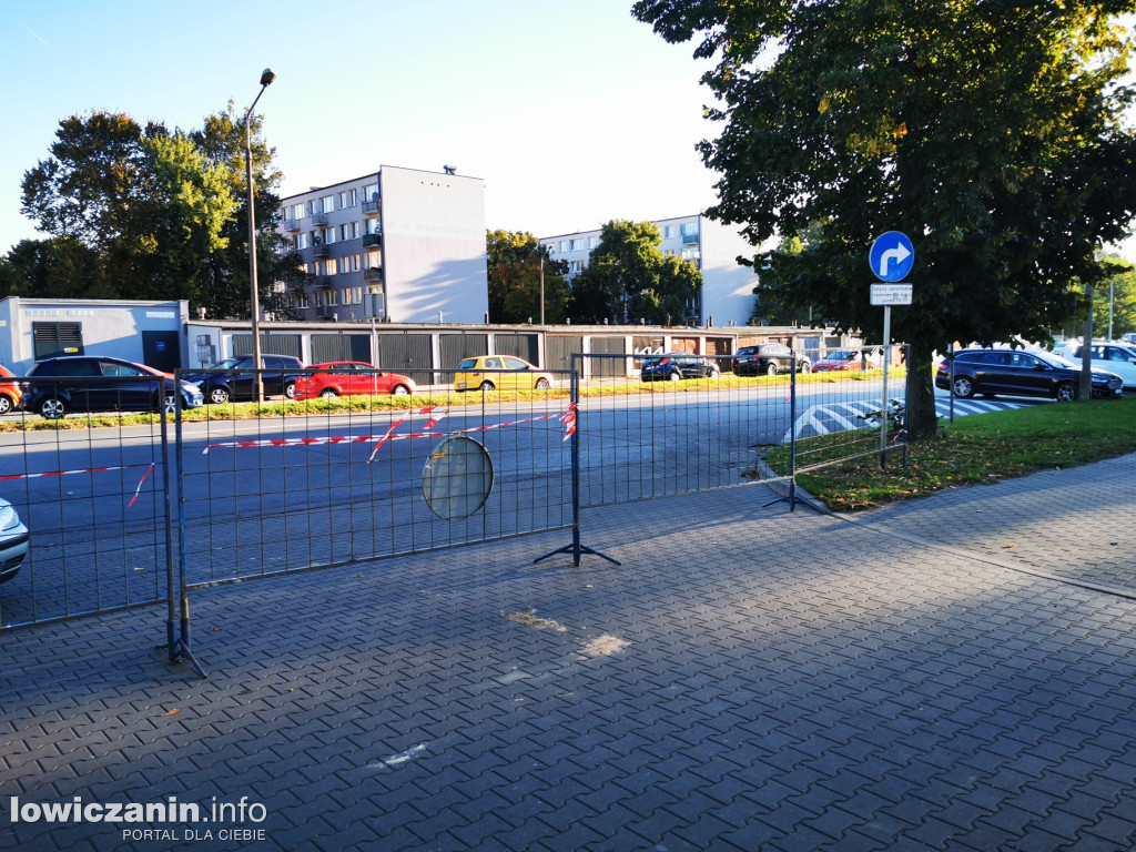Utrudnienia na targowisku