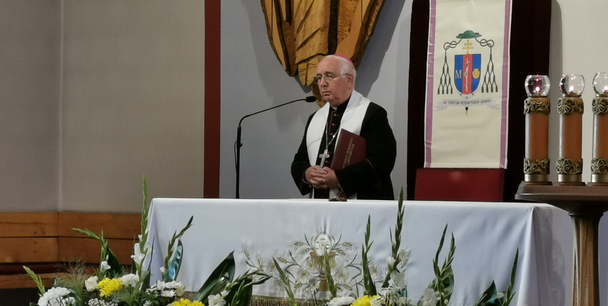 Abp Wacław Depo w parafii Boczki Chełmońskie