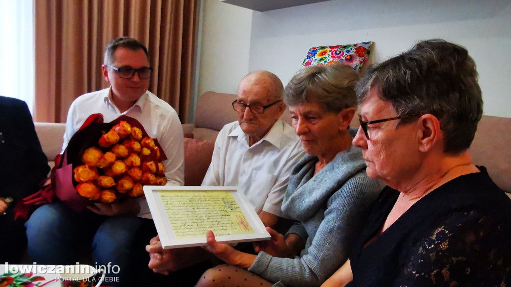 Stefan Sałuda z Łowicza świętuje 100 lat
