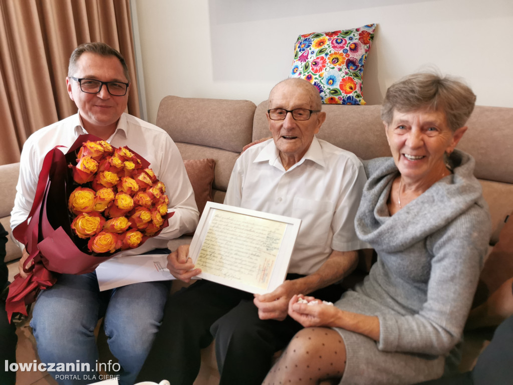 Stefan Sałuda z Łowicza świętuje 100 lat