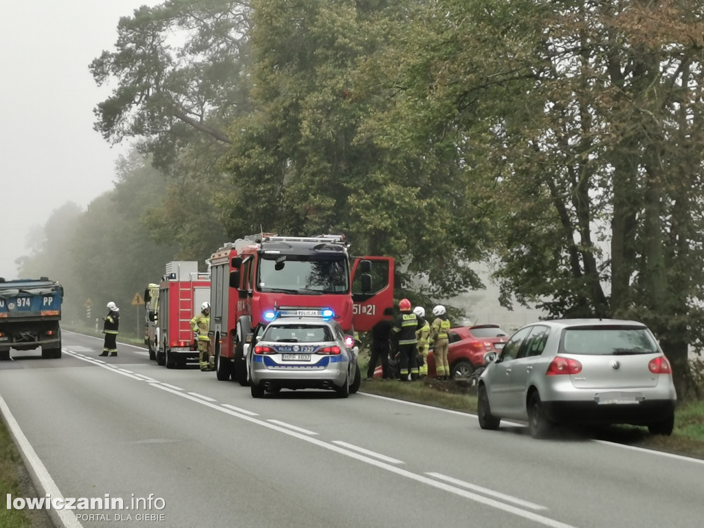 Wypadek na DK 70 pod Łowiczem