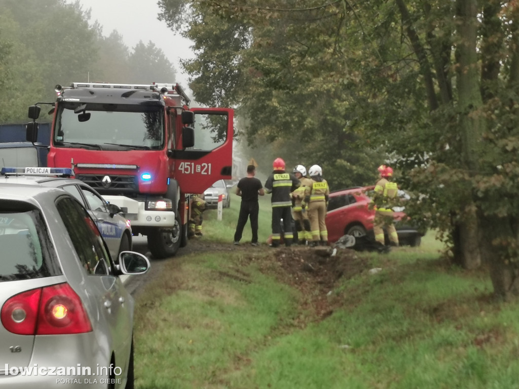 Wypadek na DK 70 pod Łowiczem