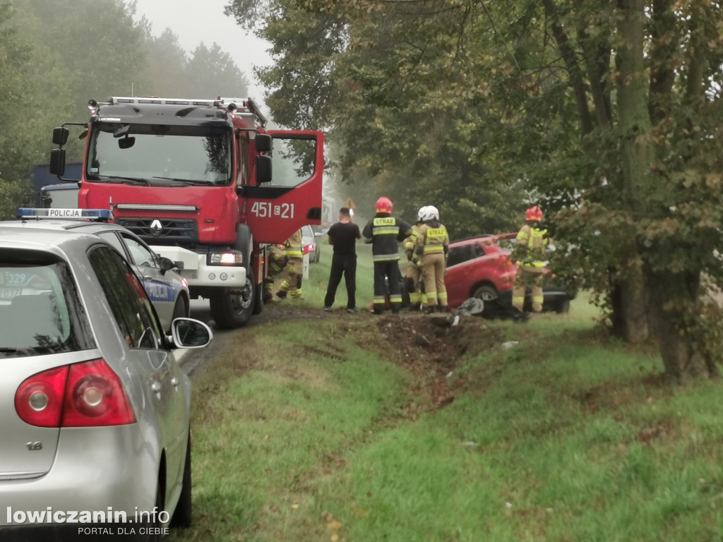 Wypadek na DK 70 pod Łowiczem