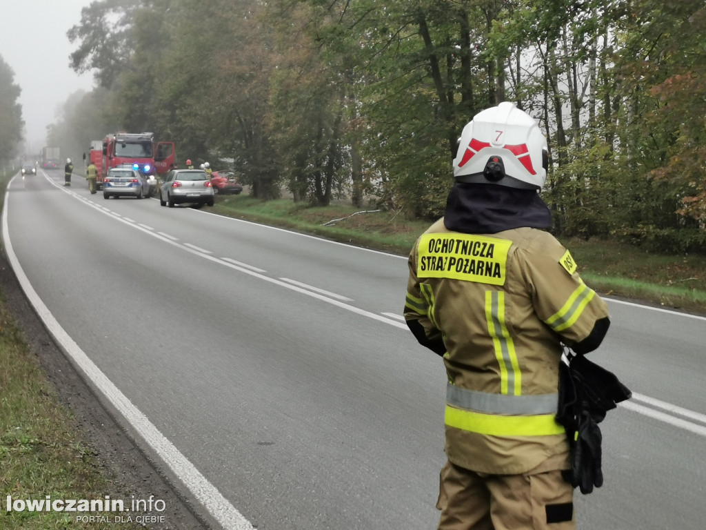 Wypadek na DK 70 pod Łowiczem