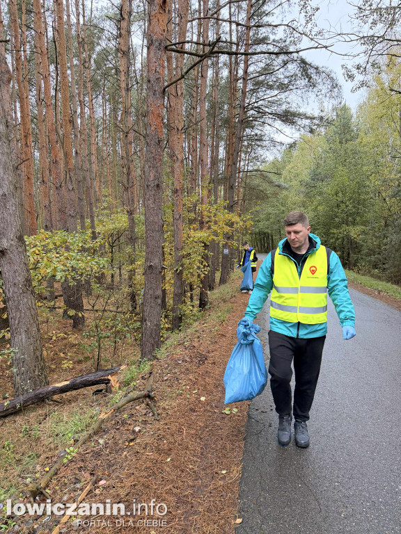 Tym razem sprzątali las Zielkowicach