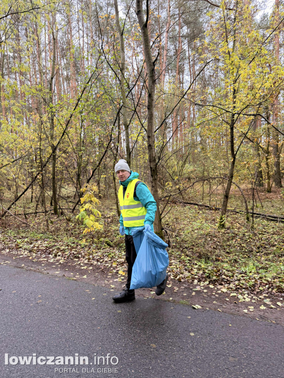 Tym razem sprzątali las Zielkowicach