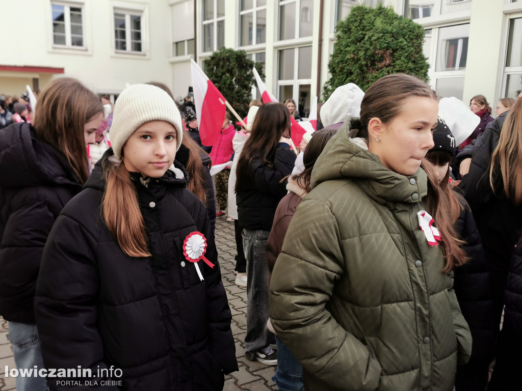 Pochód szkoły pijarskiej w Łowiczu